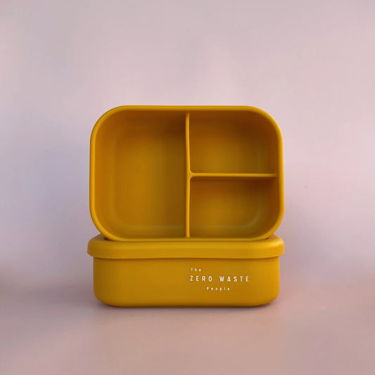 The Zero Waste People Silicone Mini Lunchbox - Mustard